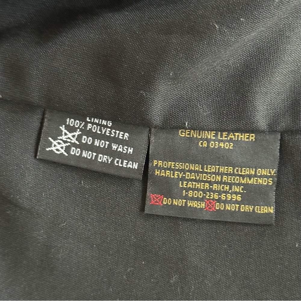 Classic Black Leather Vest - Women's Button Front - Picture 6 of 11